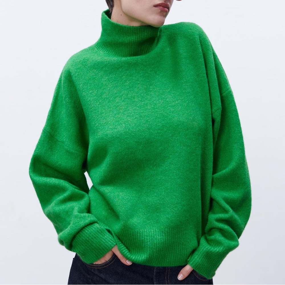 Zara Green Sweater